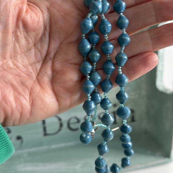 Bead for Life Blue Necklace - Picture 1 of 8